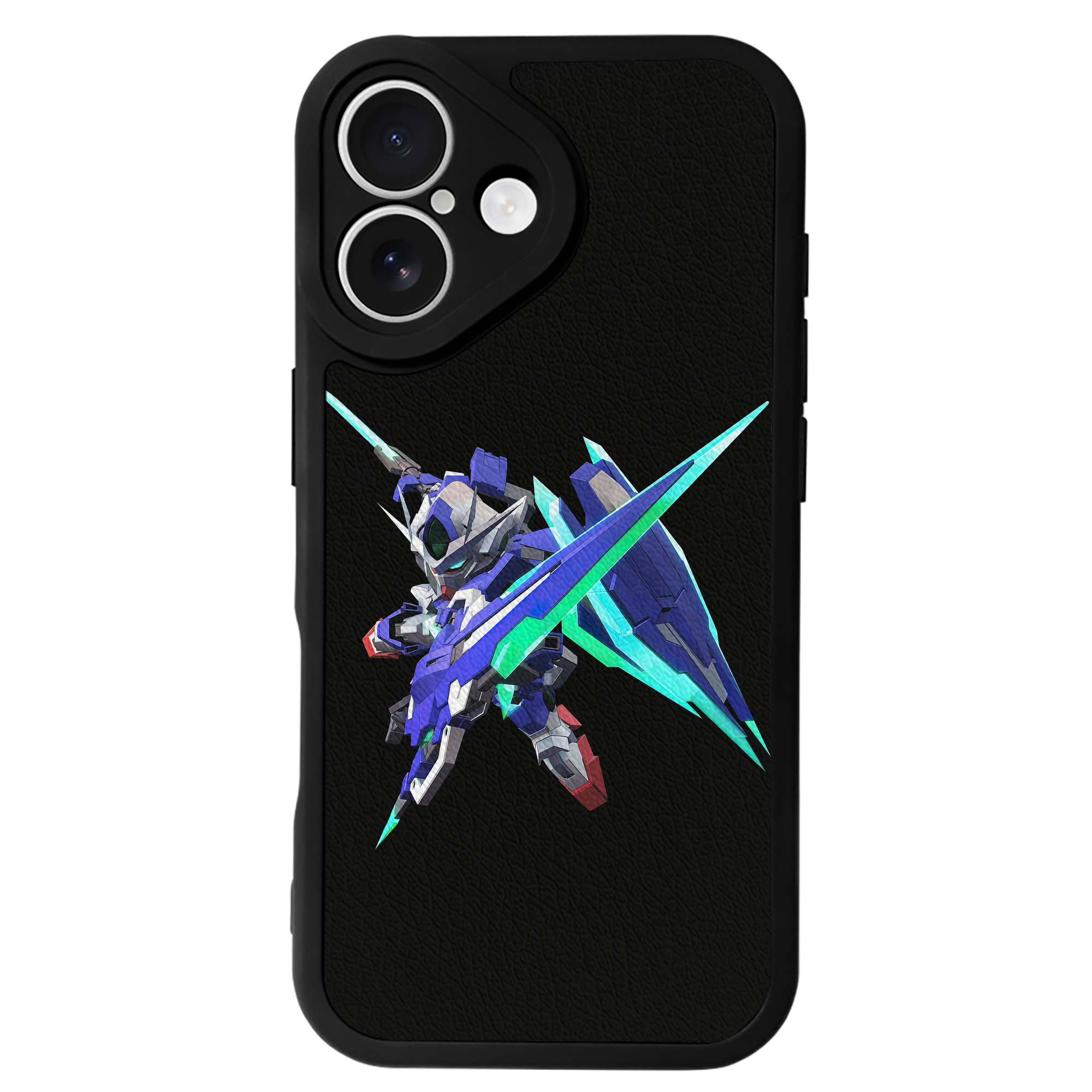 （画像用） 機動戦士ガンダム Mobile Suit Gundam 【iPhone 16シリーズ対応】シリコンスマホケース（レザー調） 材質：シリコン
